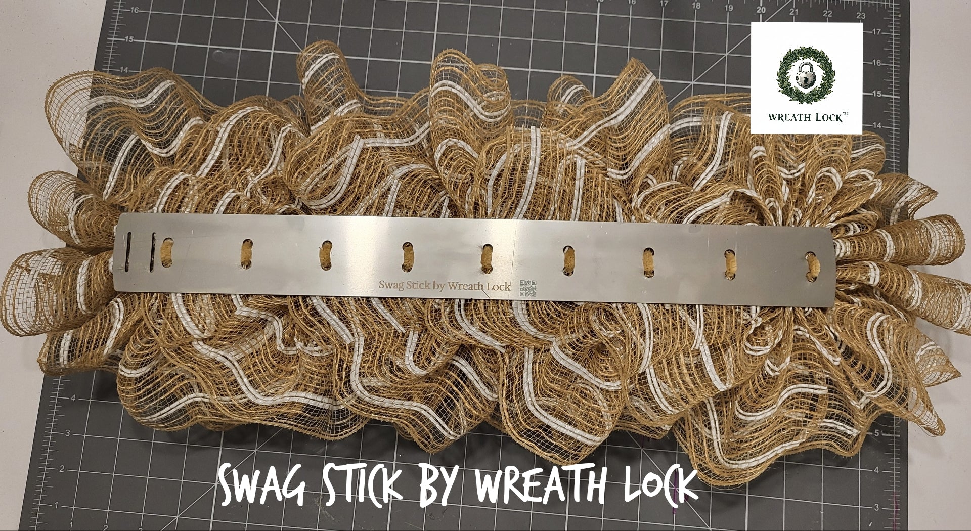 NEW Swag Stick By Wreath Lock- Secure or Create a Swag Wreath!