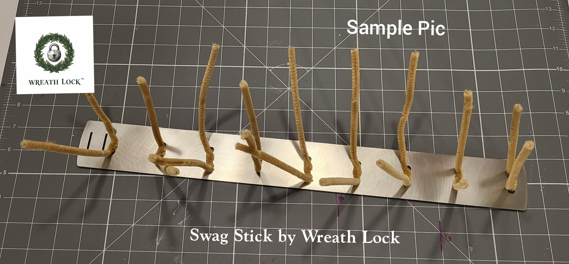 NEW Swag Stick By Wreath Lock- Secure or Create a Swag Wreath!