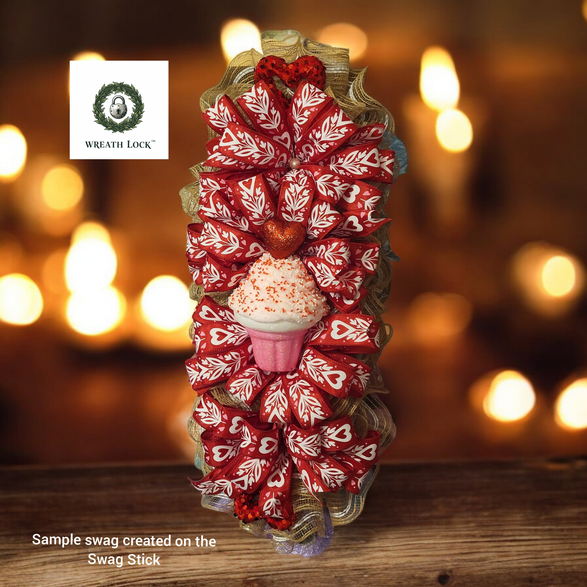 NEW Swag Stick By Wreath Lock- Secure or Create a Swag Wreath!