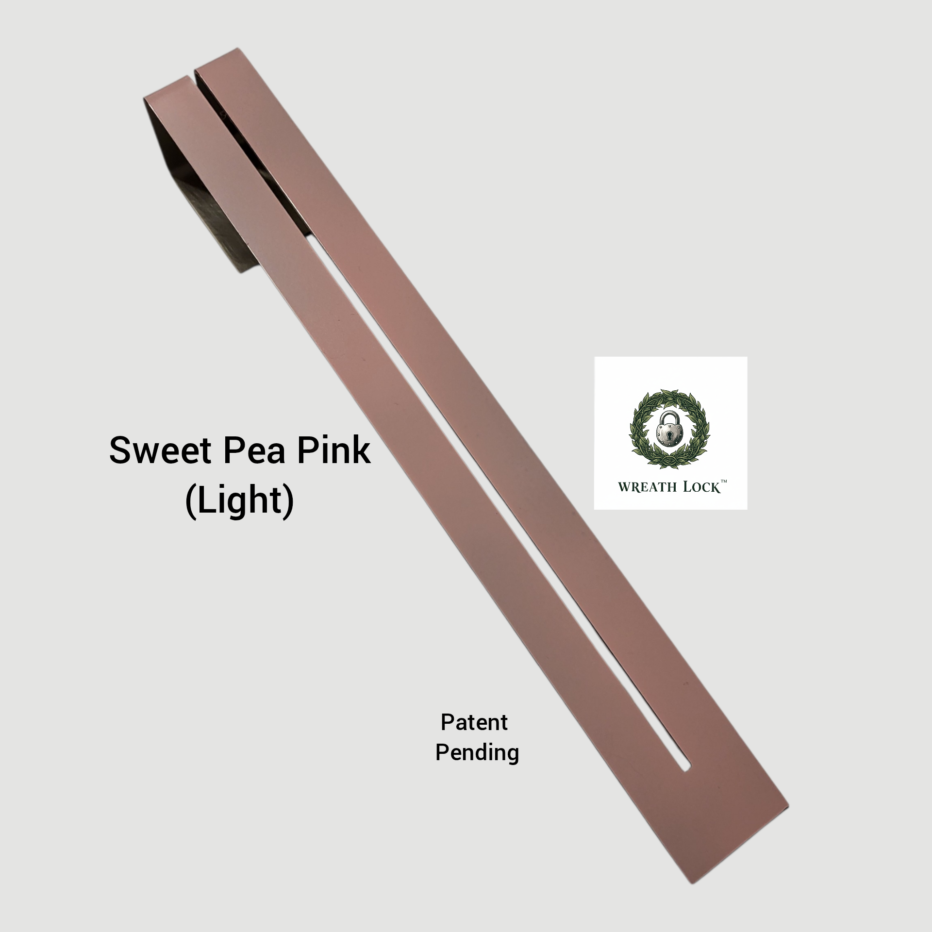 NEW 12" Painted Wreath Lock| Anti-Theft Wreath Hanger| Colored Hanger| Wreath Hook| Secure Wreath Lock for Door| Adapter Included
