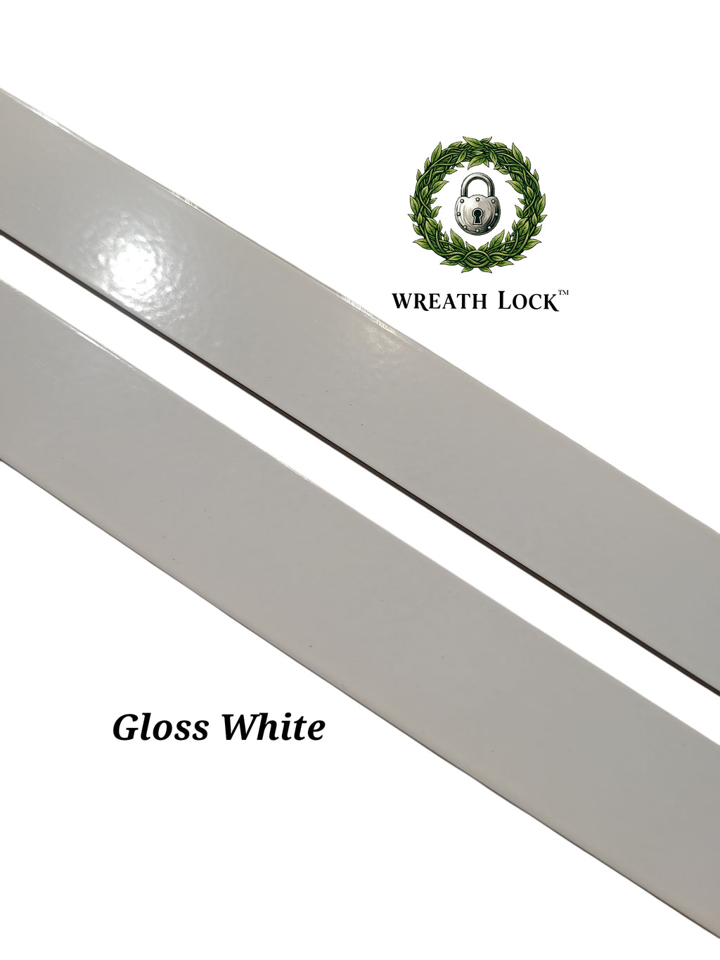 NEW 12" Wreath Lock Lux Series Anti-Theft Security Device–Premium Powder Coated Wreath Hanger, Weather/Rust/Scratch Resistant (Pat. Pending)