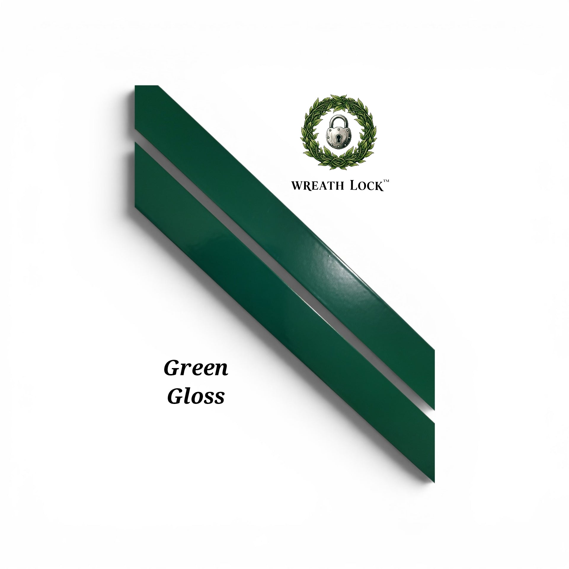 12" Wreath Lock Lux Series- Holiday Colors (Powder Coated)